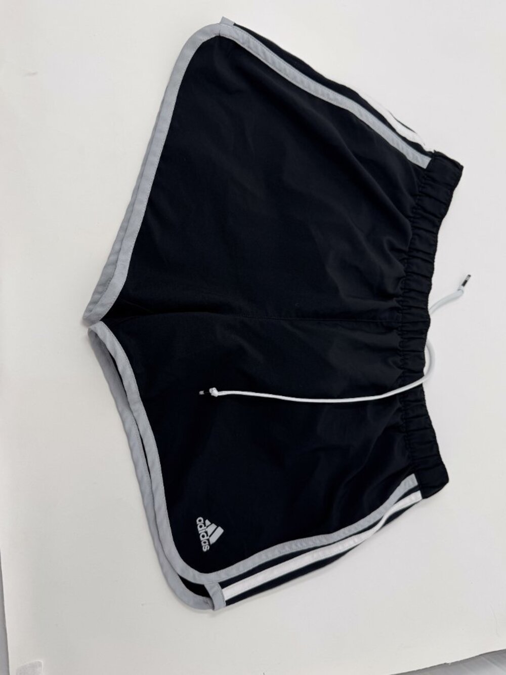 Adidas Climalite Black & White Running Shorts - Size S